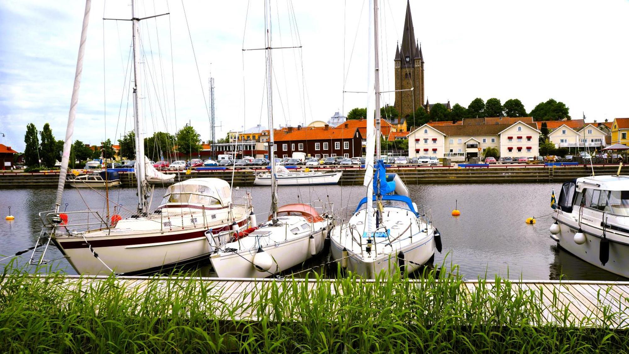 Vaenerport Lakefront Hotell Mariestad Exterior foto