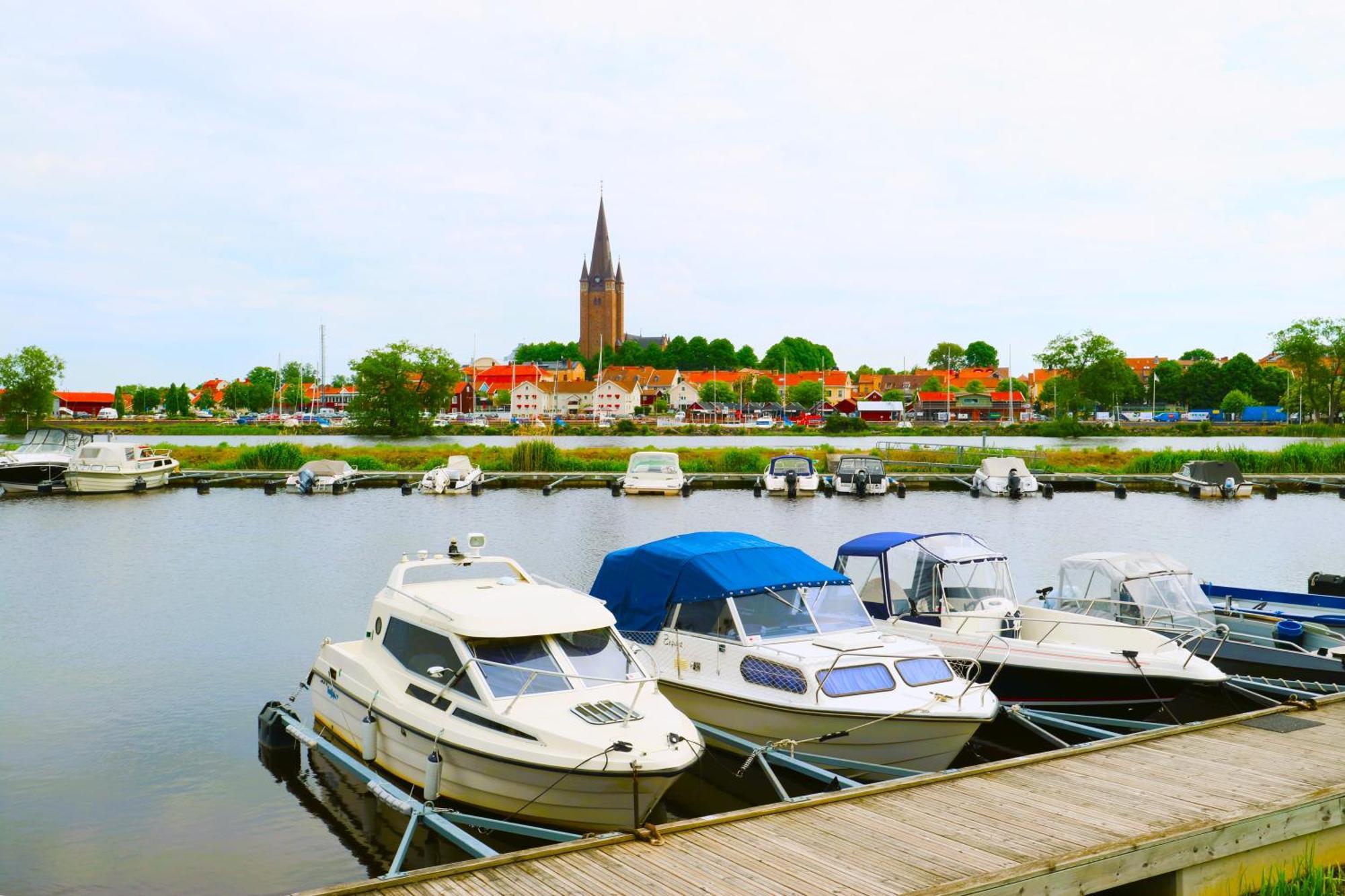 Vaenerport Lakefront Hotell Mariestad Exterior foto