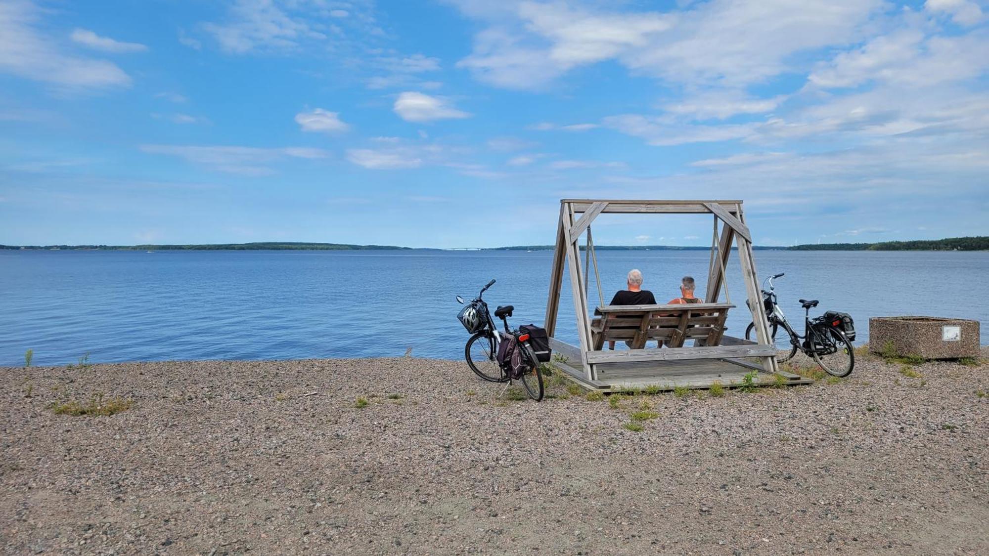 Vaenerport Lakefront Hotell Mariestad Exterior foto